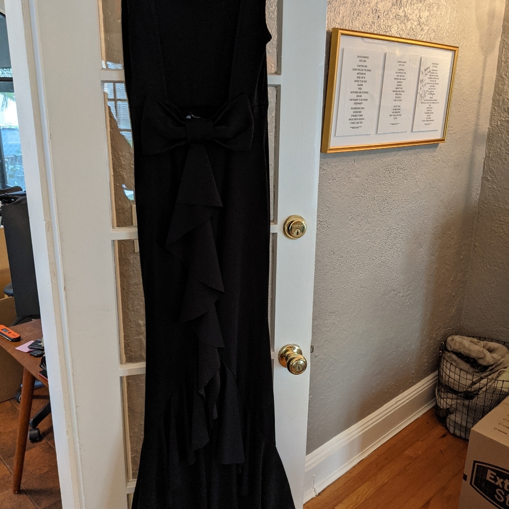 Lulus Black Maxi Dress (S)
